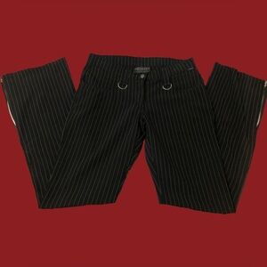 ⛓️🖤Serious Low Rise Pinstripe Pants🖤⛓️